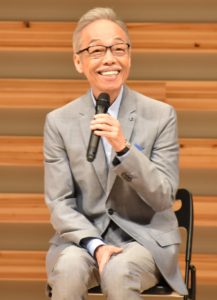 意気込みを話す谷村新司さん