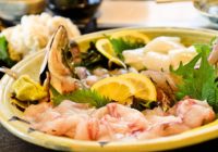 淡路名物ハモ鍋のシメは素麺とお好み焼き【ほたる】兵庫県洲本市