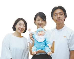 Birth Keeperの(写真左から) 竹内泰代さん､梁梨香さん､柳永善さん
