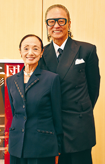 森下洋子と清水哲太郎