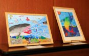 小学生が描くSDGsと未来の「ひょうご」は?県主催のコンクール受賞作品展 神戸・新長田で 小学生が描くSDGsと未来の「ひょうご」は?県主催のコンクール受賞作品展 神戸・新長田で