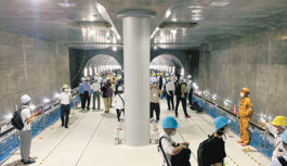 新設の箕面船場阪大前駅が公開北急　梅田へ直結　来年度末に開業