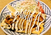 ミナミでチーズたっぷりのお好み焼きとハイボール【門－MON－】大阪市中央区