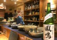魚貝の炭火焼きに丹波篠山の地酒を【庵寿】西宮市・西宮北口