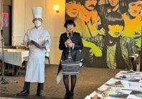 梅田にコシノジュンコ監修のレストラン1970年代をイメージ 「目にもおいしい」黒と白の独創コース